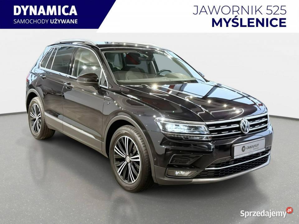 Volkswagen Tiguan Highline 15TSI 150 DSG 2020 r VAT marża Myślenice