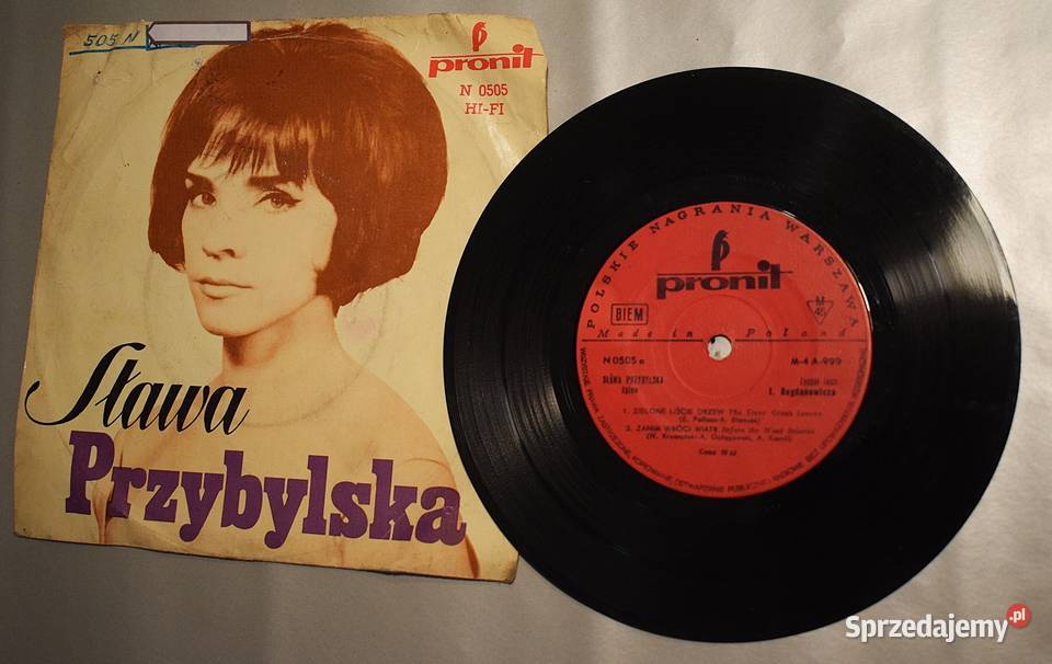 Sława Przybylska płyta singlowa stan płyta winylowa Chełmno