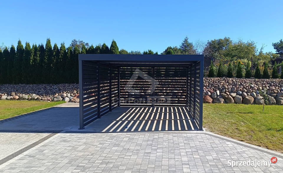 CarPort PREMIUM wiata samochodowa 4x55 zabudowa małopolskie