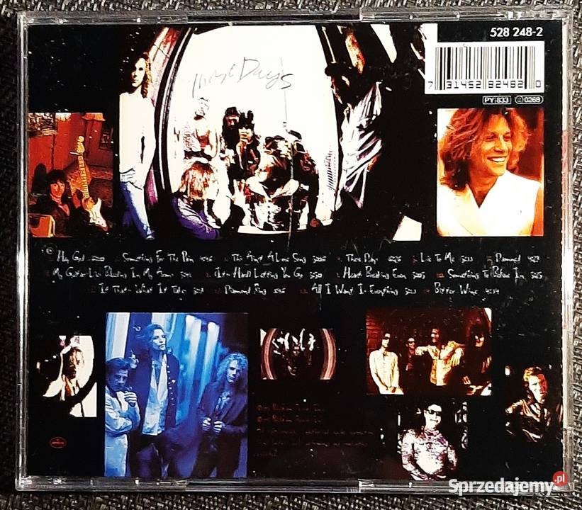 Album CD BON JOVI Album These Days CD śląskie Chorzów