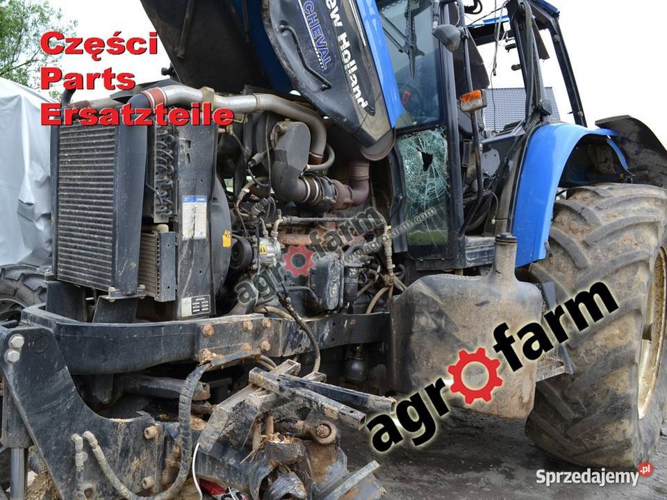 Holland TM190 części skrzynia biegów silnik