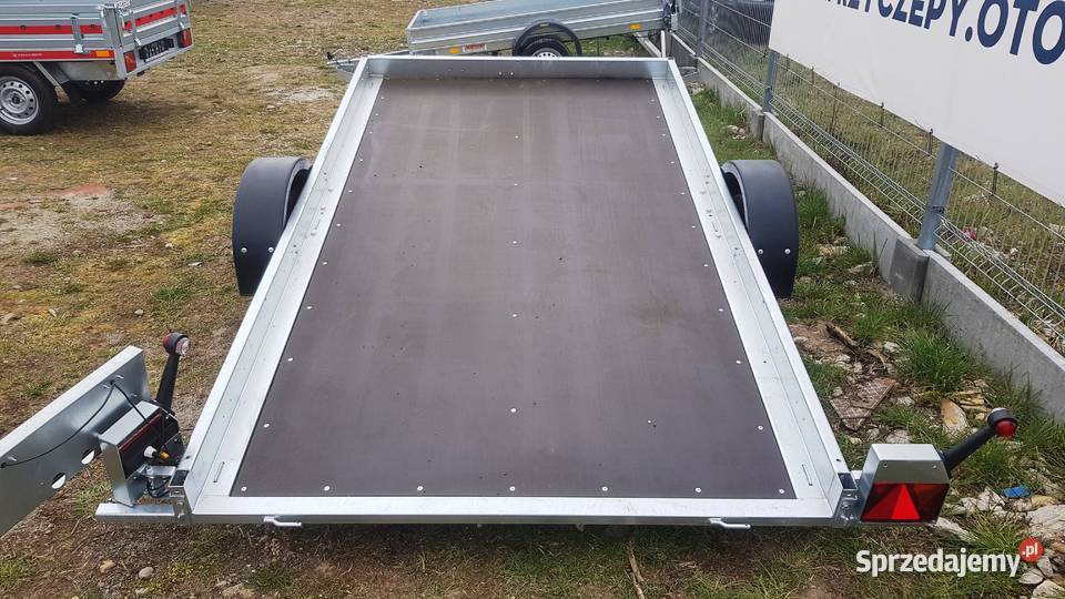 Przyczepa platforma pod maszyny NEPTUN 750DMC 540kg Piła sprzedam