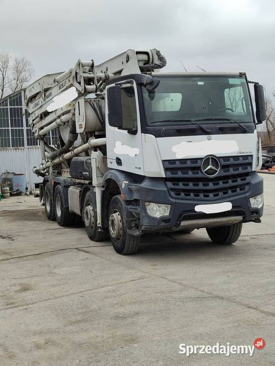 Gruszkopompa Mercedes z zabudową Cifa 28mb