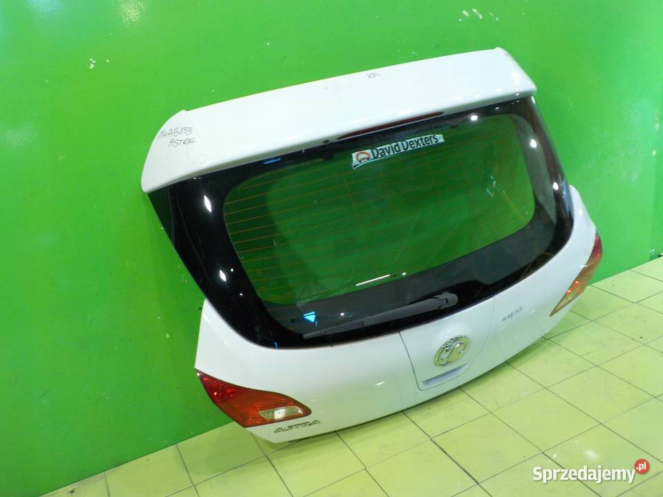 ASTRA IV J LIFT 14 B 12r HB 5D klapa tyl osobowe Klapy bagażnika Suków