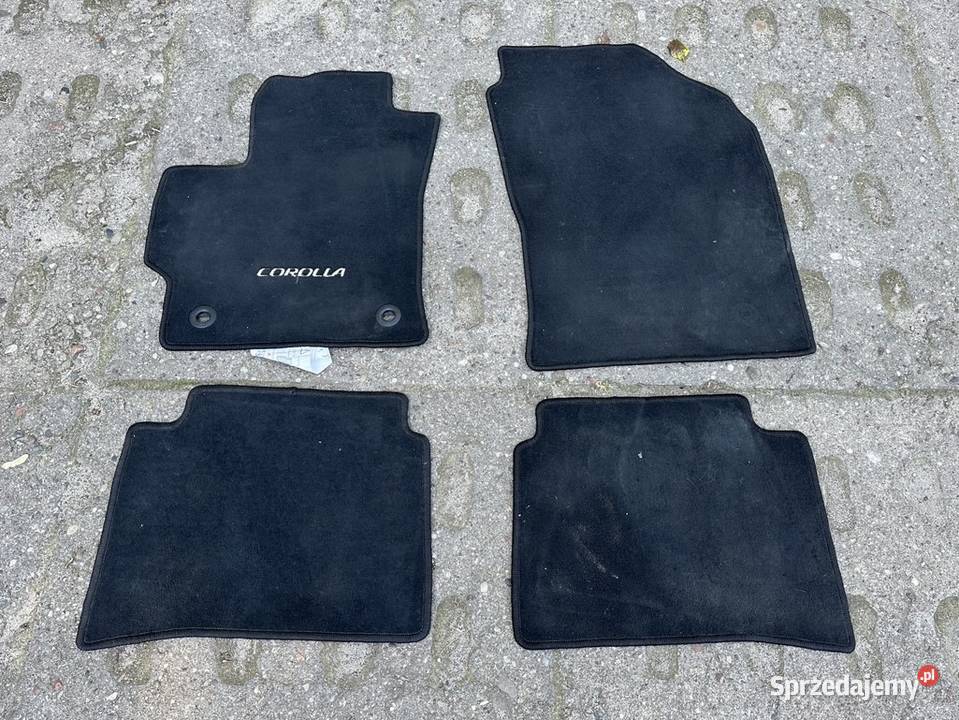 Toyota Corolla Sedan Kombi dywaniki welurowe OE Gdańsk