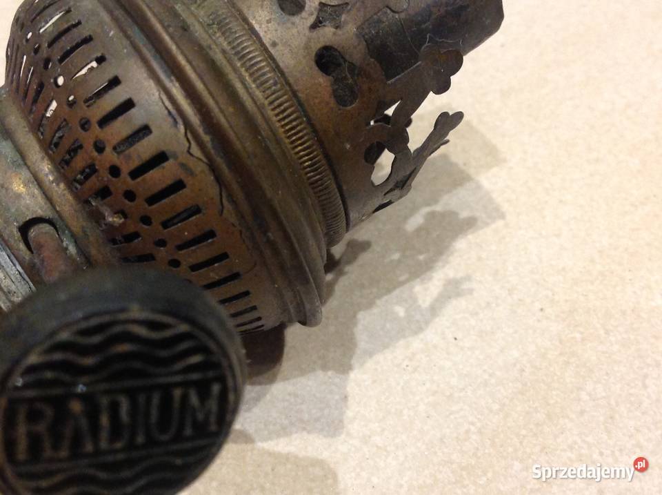 Brener Mosiężny Stary Sygnowany Nowa Sól