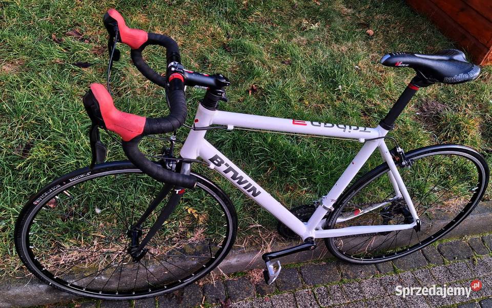 Duży rower szosowy kolarzówka Triban 3 Koła 28 Zawiercie