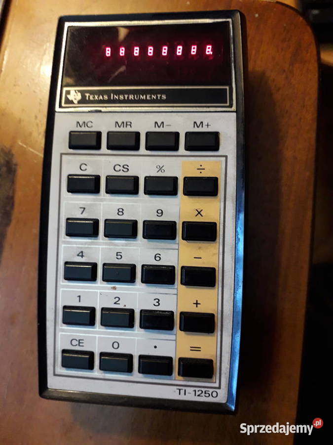 Zabytkowy kalkulator Texas Instruments vintage Warszawa