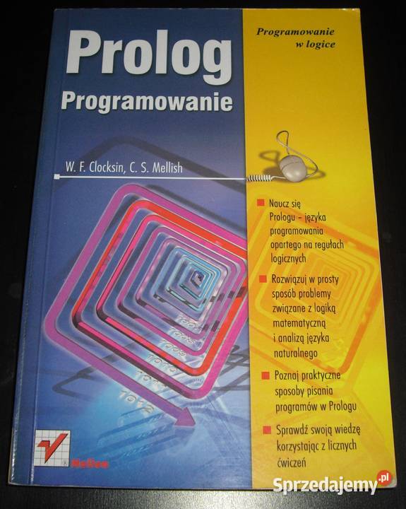Clocksin Mellish Prolog Programowanie Książki naukowe i popularnonaukowe Lublin sprzedam