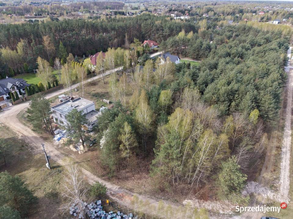 Duża dzialka w otoczeniu natury 35 min stolicy prąd Żabia Wola