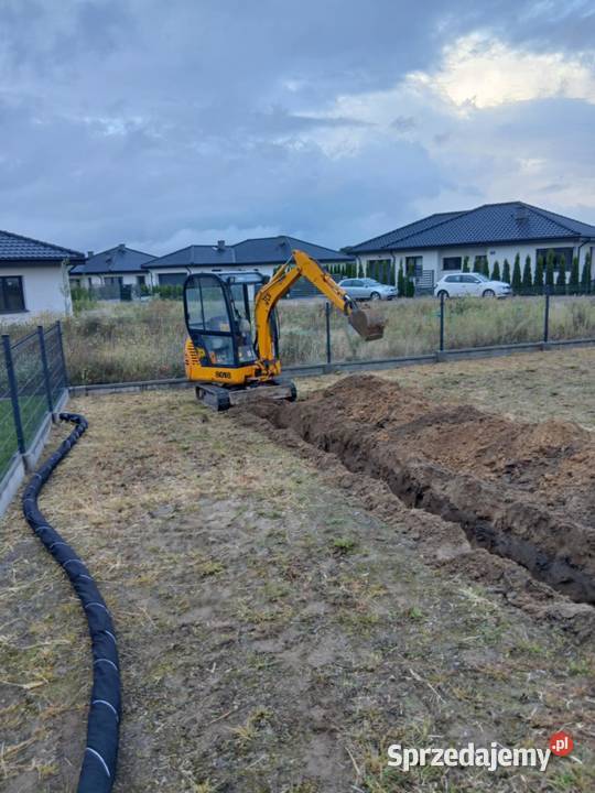 Koparka Jcb 8018 kujawsko-pomorskie Bursztynowo