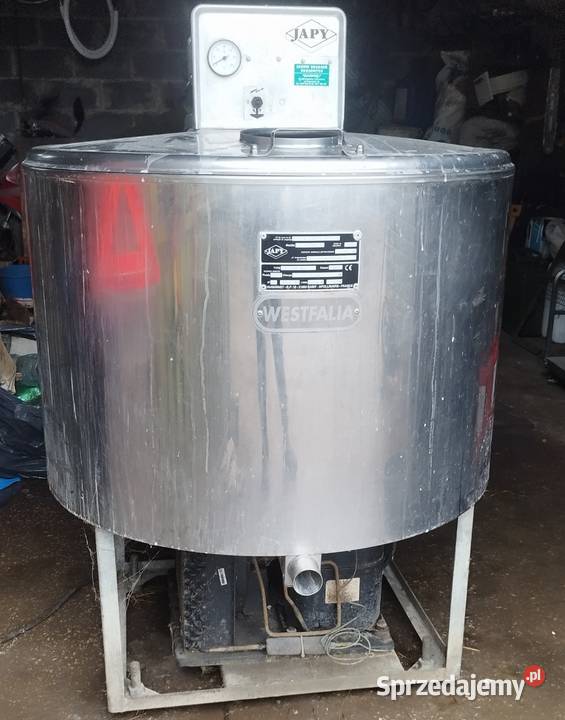 Zbiornik chłodziarka do mleka 320l