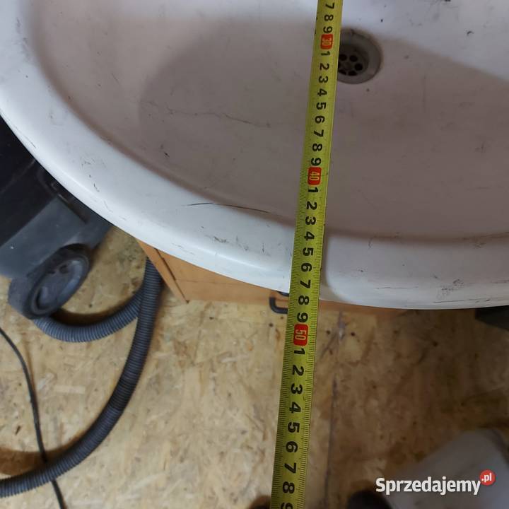 Umywalka z blatem 150 do warsztatu biały Akcesoria łazienkowe Nowy Sącz sprzedam