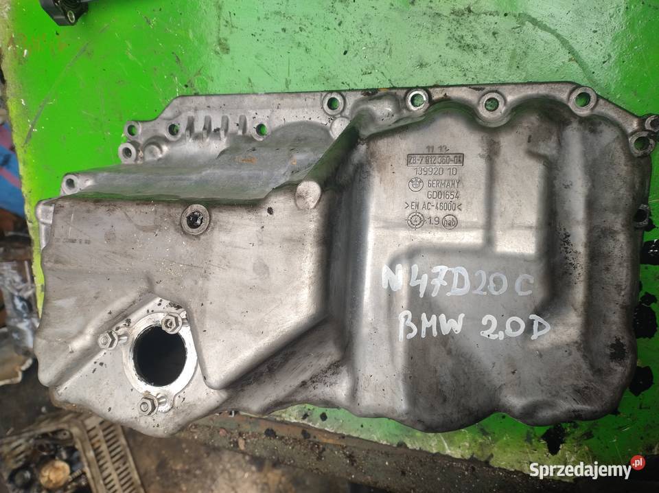 BMW 20d N47D20C miska olejowa 13992010 GR01654 świętokrzyskie