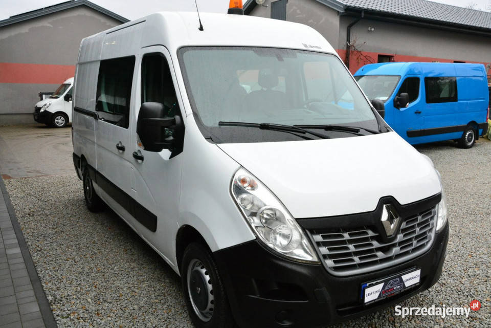 Renault Master średniak 7 osobowy brygadówka diesel Renault