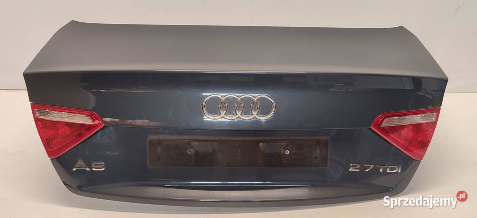 AUDI A5 8T COUPE KLAPA BAGAŻNIKA LZ7H 2009
