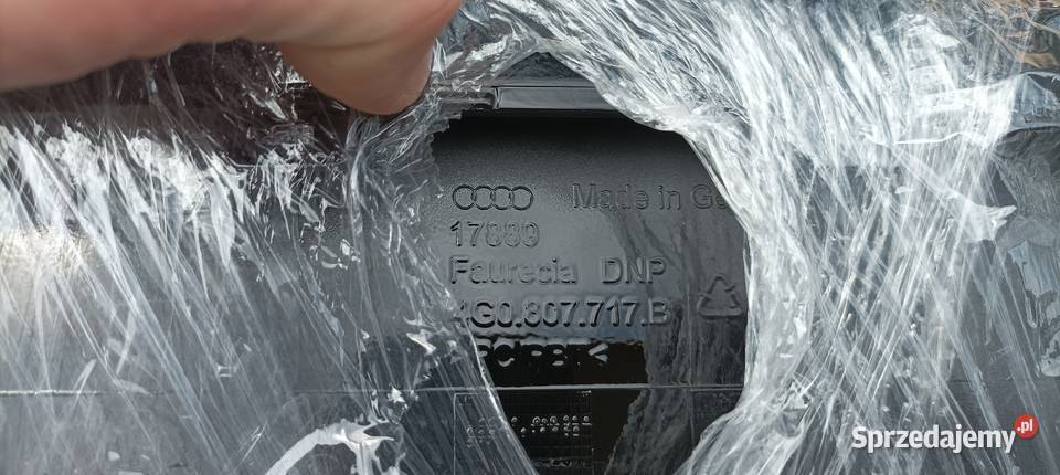 Audi A6 C7 sline spojler zderzaka przóddodatki Łódź