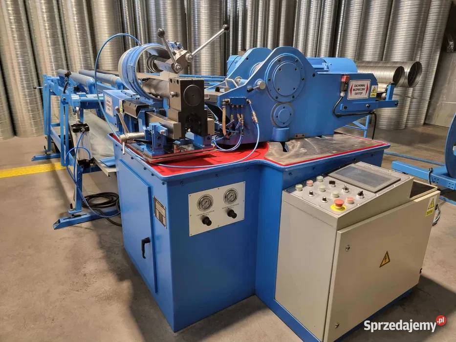 Maszyna do produkcji rur spiralnych MTF 1602 Produkcja Warszawa sprzedam