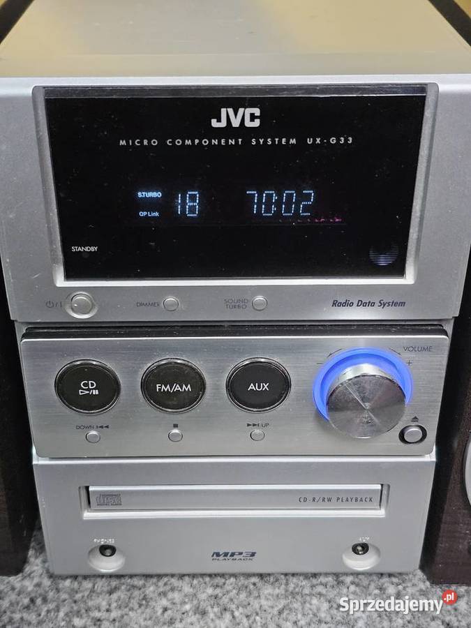 Wieża stereo JVC UXG33 wysyłka Kraków