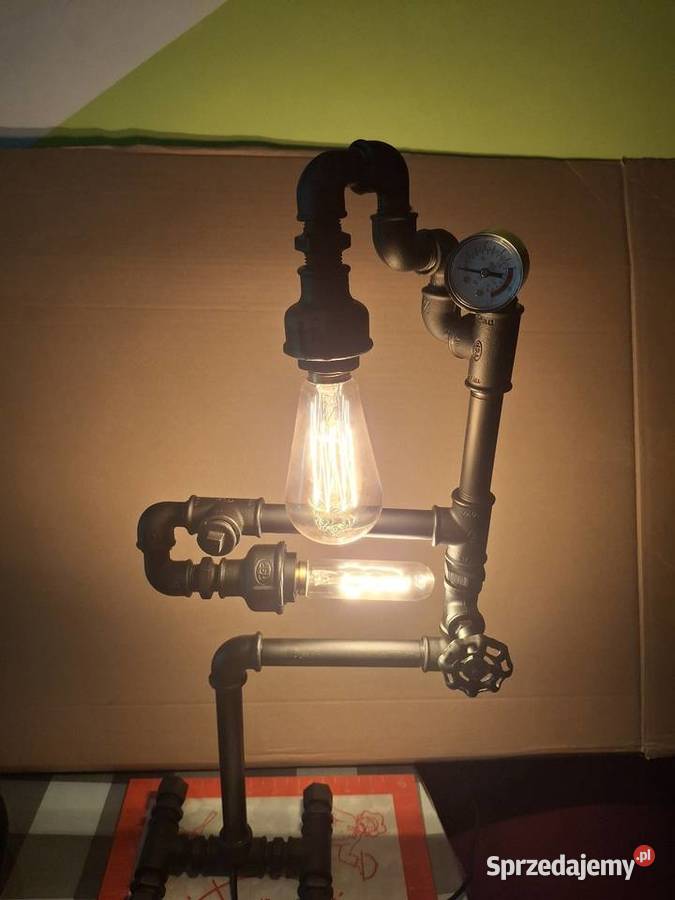 Lampa loft czarny mat Łódź sprzedam