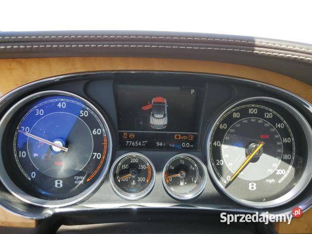 BENTLEY CONTINENTAL GTC produkcji 2012 z USA 575KM mazowieckie Warszawa sprzedam