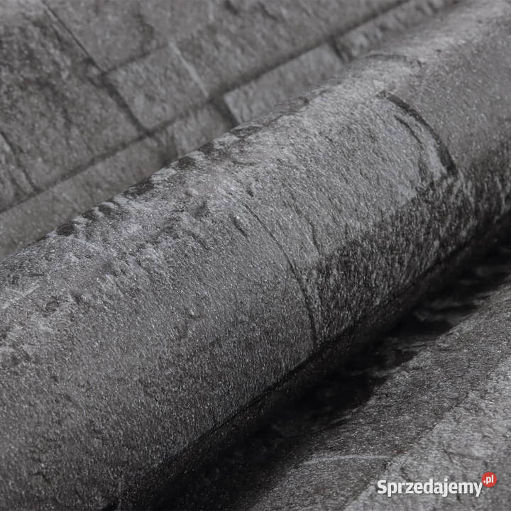 Tapeta 3D z wzorem kamieni czarna 10x053 m Warszawa