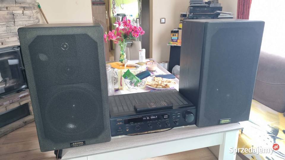 Amplituner Denon DRA455 RDS z pilotem plus