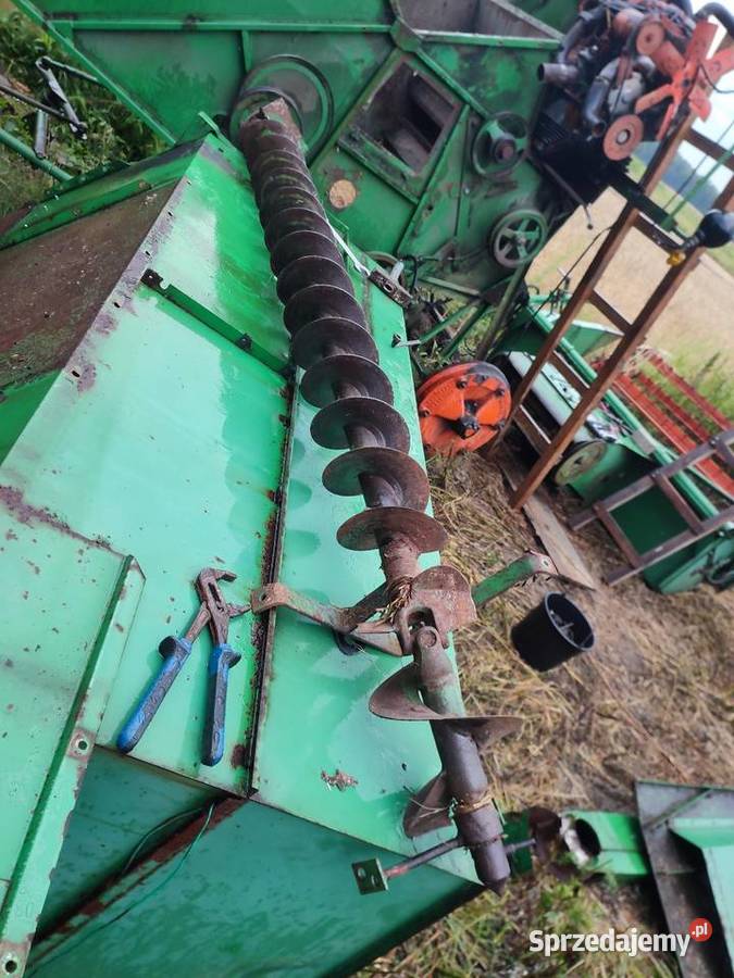 Ślimak wał wysypu zboża Volvo bm 800 Witkowice