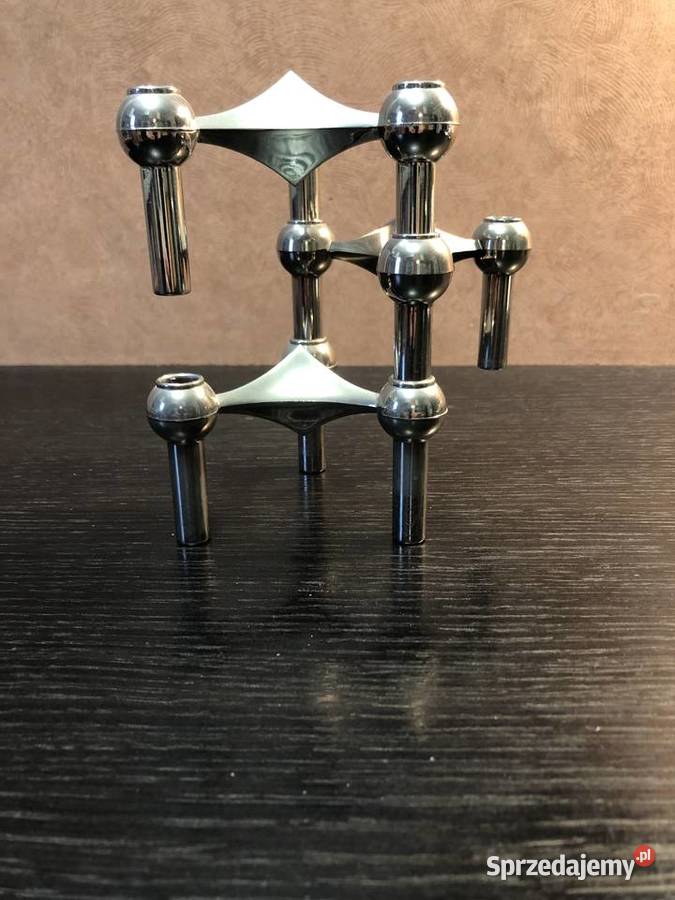 Świecznik chrom Nagel 3 moduły sprzedam