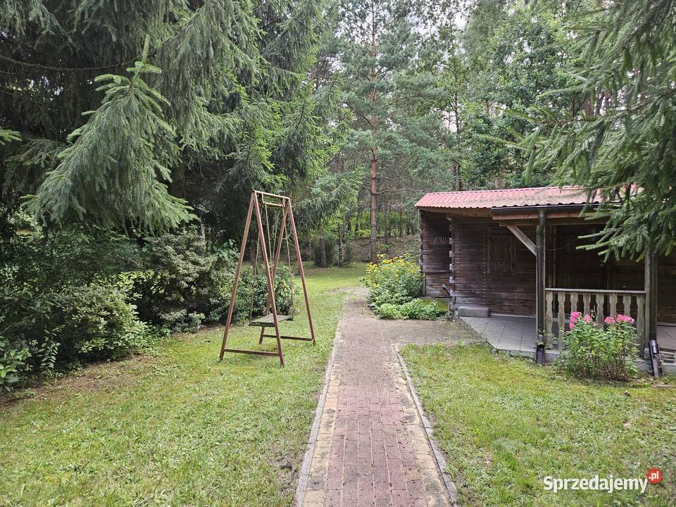 Działka budowlana 1798 m domek gospodarczy 37 m Borowiczki-Pieńki