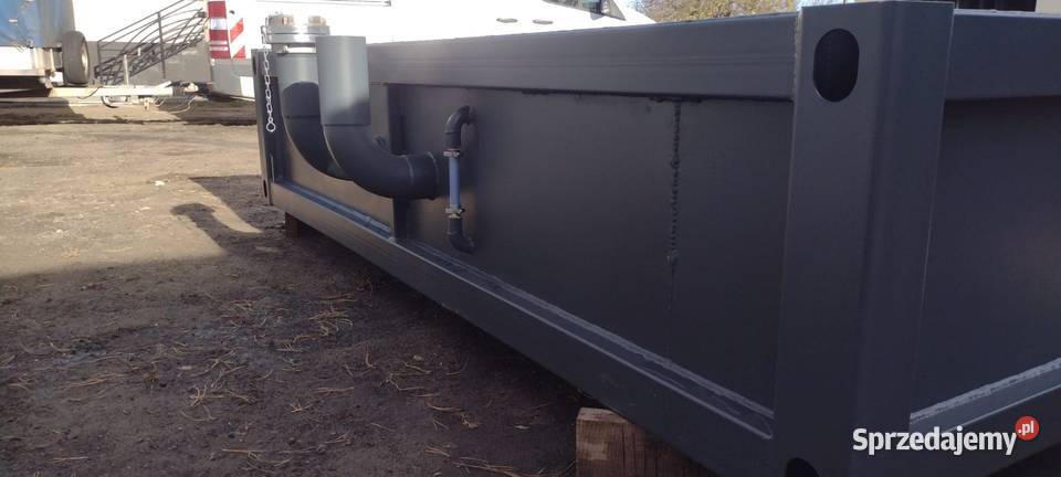 Kontener socjalny szambo pod kontenerowe fekalia Szamba łódzkie Łódź