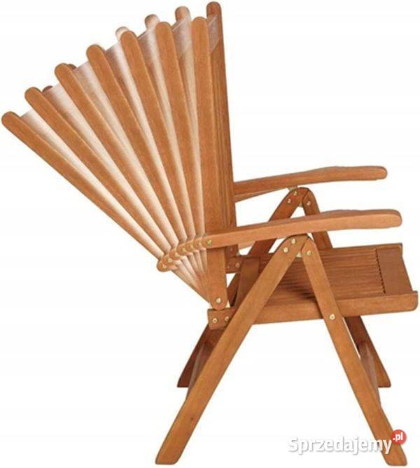 krzesło z wysokim oparciem Santos naturalne