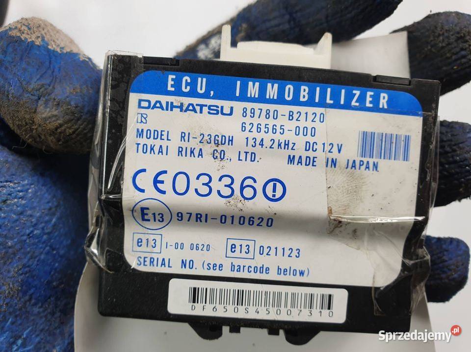 MODUŁ DAIHATSU CUORE II 89780B2120 IMMO Lipno