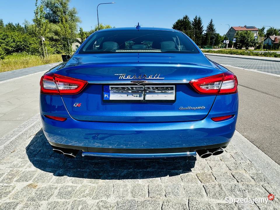 Maserati Quattroporte Q4 30 V6 WYJĄTKOWY kolor Warszawa