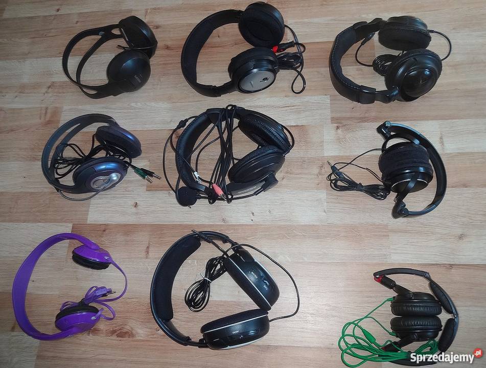Słuchawki nauszne 18 sztuk Szczecin