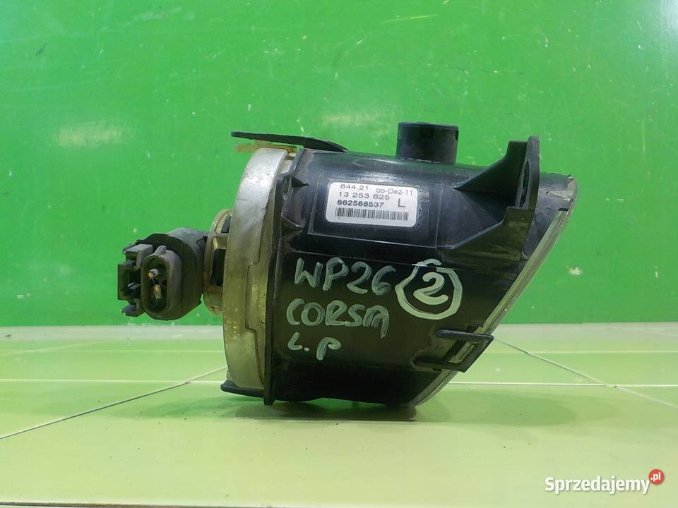 OPEL CORSA D LIFT 12 B 12r HB 3D halogen lewy Suków