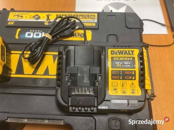 Zestaw WiertarkoWkrętarka DeWalt DCD100Y warmińsko-mazurskie Elbląg