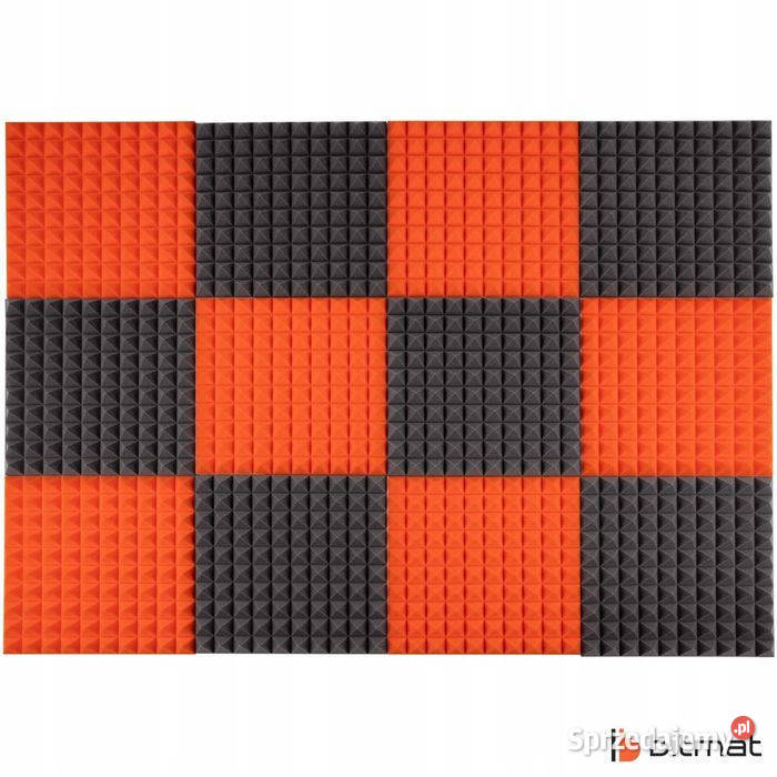 Pianka wygłuszająca piramidka akustyczna panele mazowieckie Łąki