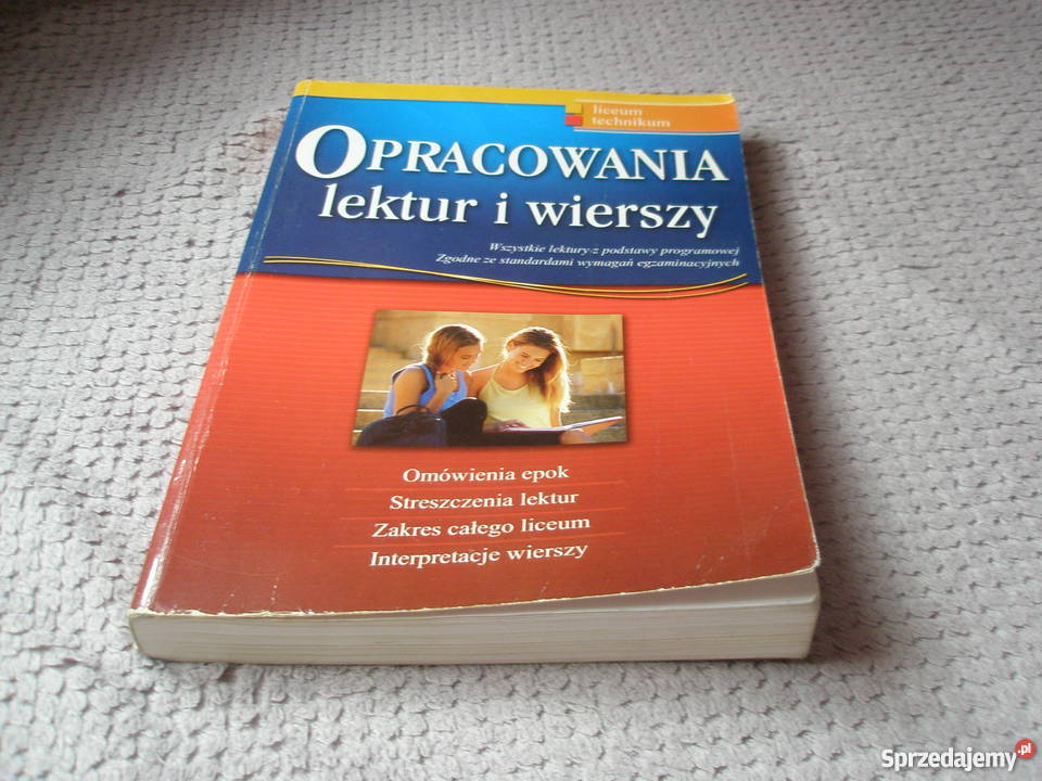 Opracowania lektur i wierszy Ostrołęka
