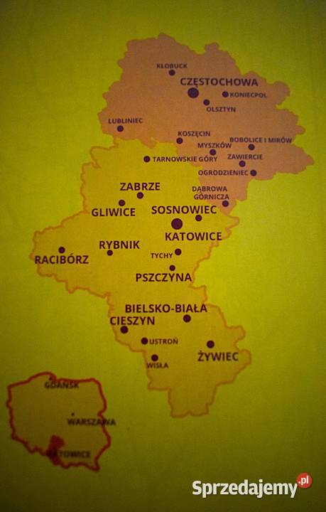 Jura krakowsko częstochowska mapa turystyczna Chełmno sprzedam