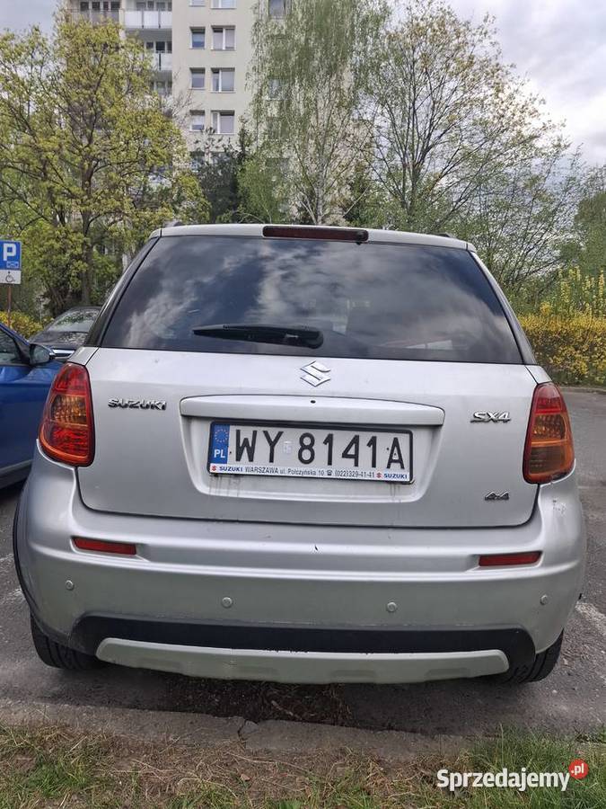 SUZUKI SX4 hatchback 2009 Rok produkcji 2009 Warszawa