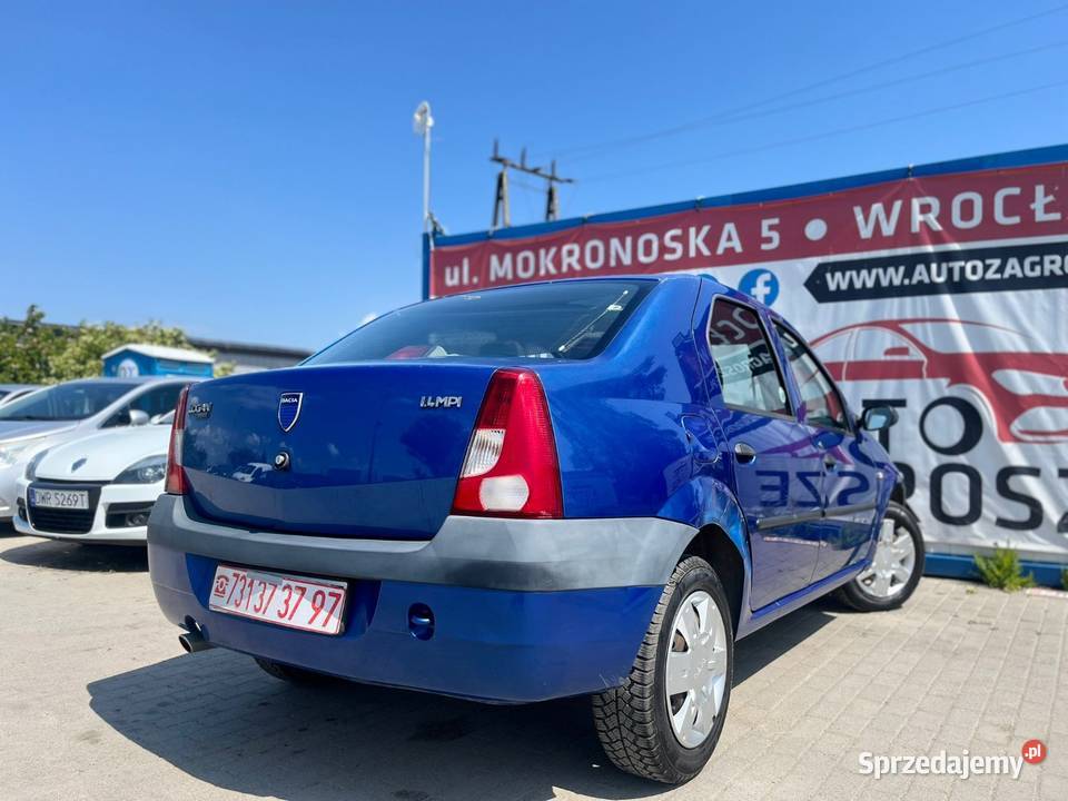 Dacia Logan 14 Benzyna 2006 Wspomaganie Długie Wrocław