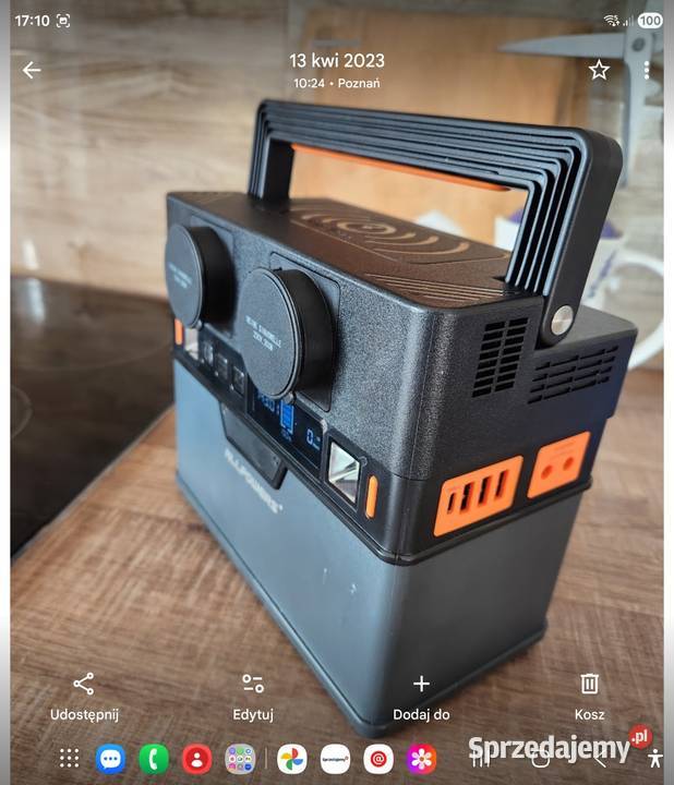 Powerbank Akumulator generator prądu duzej mocy Akcesoria, narzędzia i noże