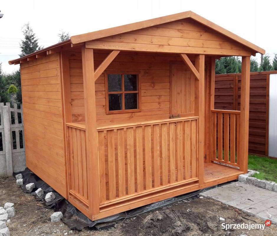 Domek ogrodowy 3x3m z tarasem domek letniskowy Kalety