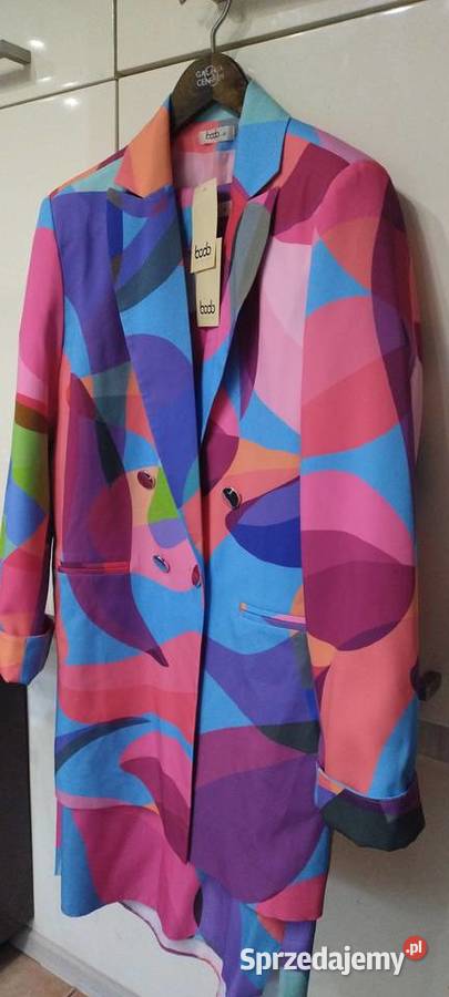 Sukienka letnia w kolorach wielobarwnych Odzież damska lubelskie Lublin