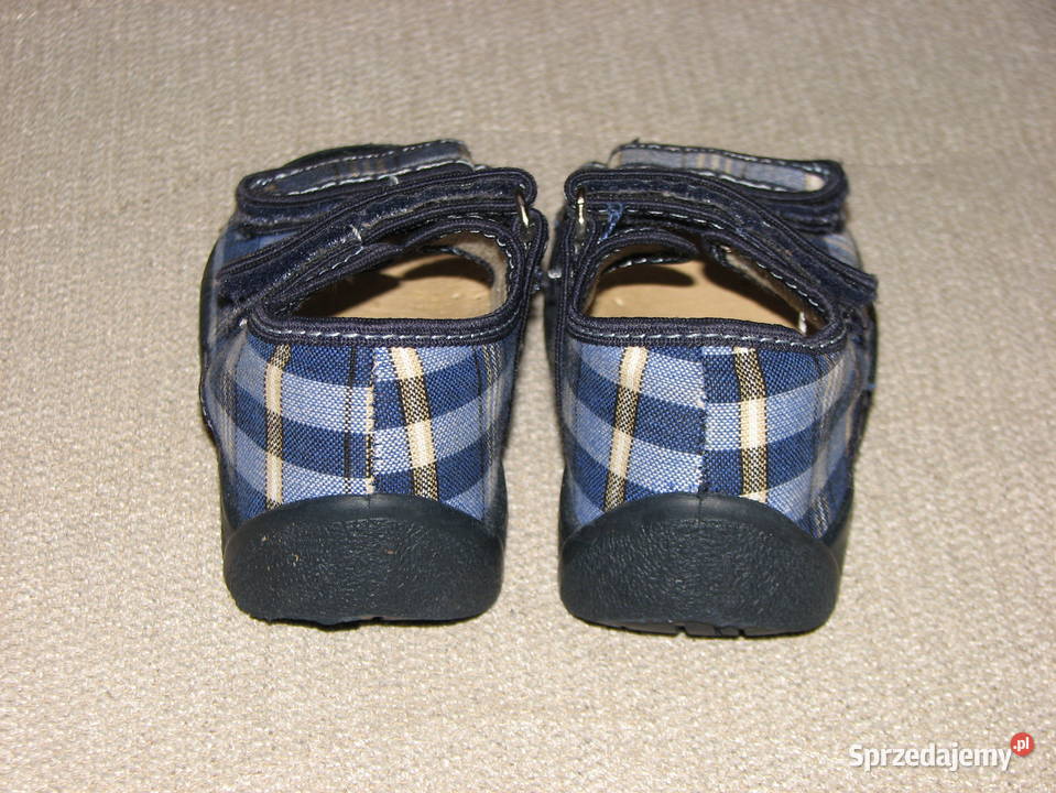 Kornecki kapciuszki kapcie kratka 21 Wrocław sprzedam