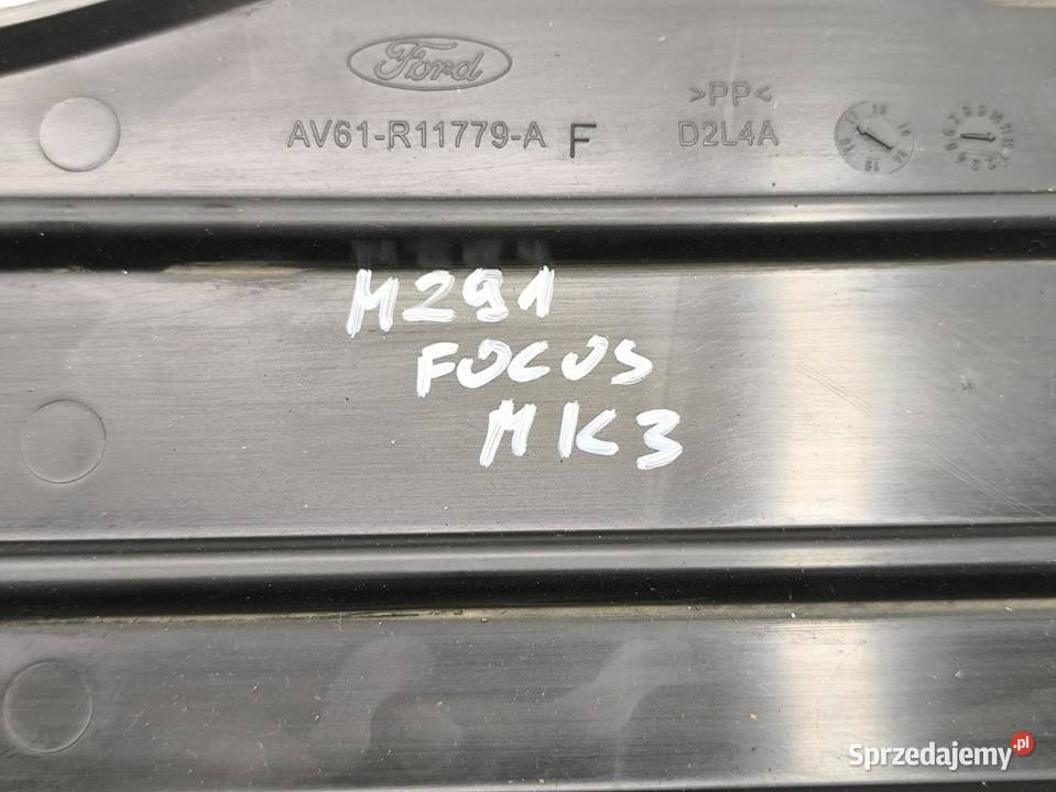 PŁYTA OSŁONA PODWOZIA LEWA FORD FOCUS MK3 LIFT