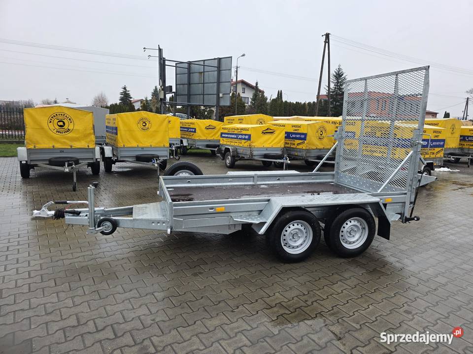 Przyczepa pod koparki z rampą najazdową Nowa Lesznowola