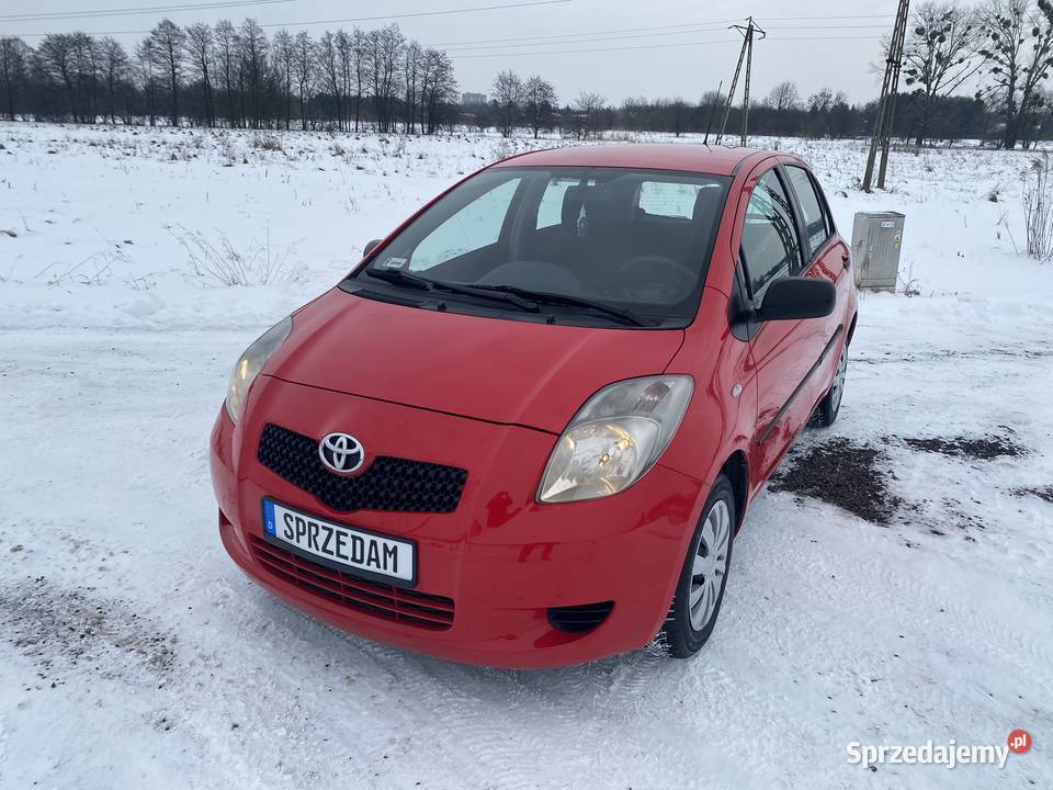 Toyota Yaris 5D 2007R 10B ŚLICZNA Stan B Opłaty Zamość sprzedam
