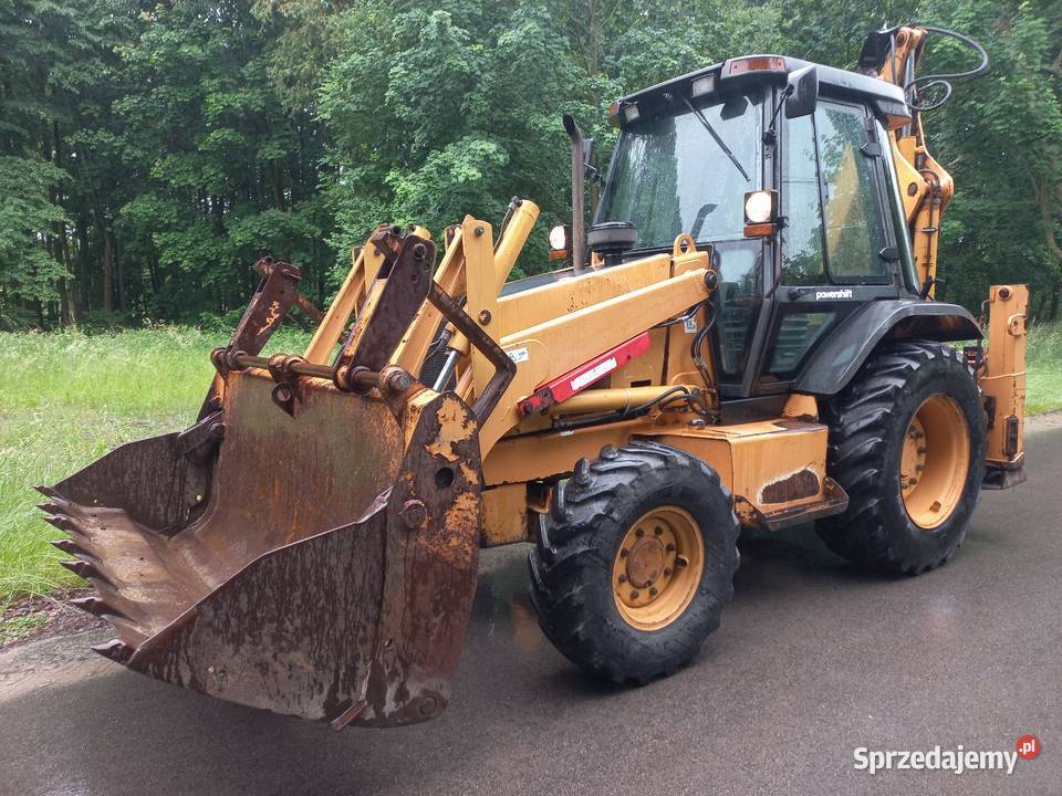 Koparko ładowarka Case 590 SM super m 580 Motoryzacja